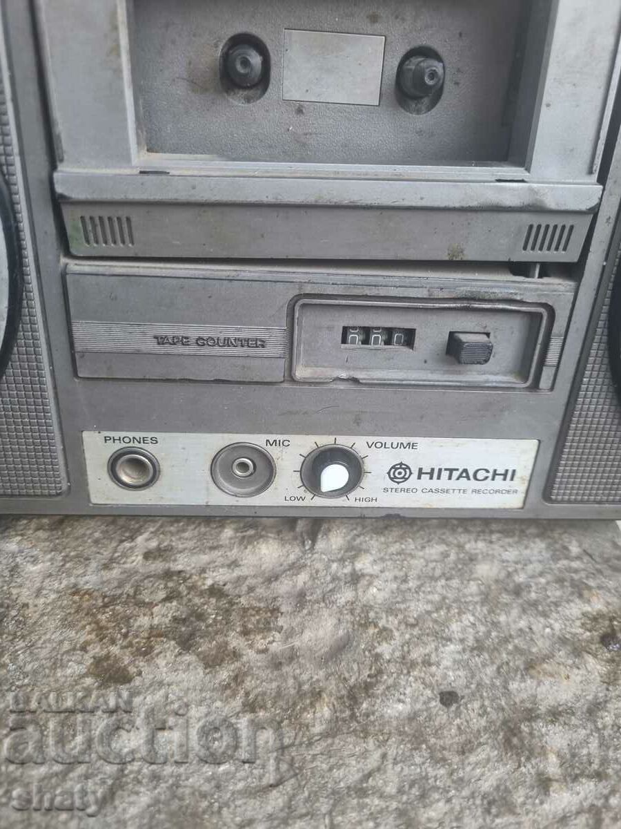 Old Hitachi cassette player with price 70.00 BGN | € 35.79 Old Hitachi cassette player with price 70.00 BGN | € 35.79