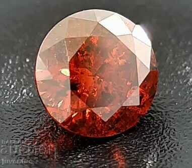 CERTIFICAT NATURAL RED DIAMOND (AFRICA) 0,39ct.