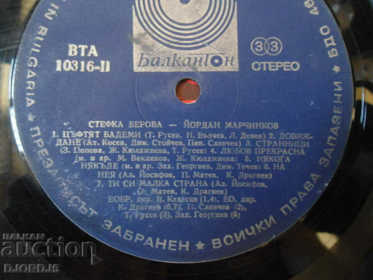 Stefka Berova, Yordan Marchinkov, VTA 10316, plate, large with price 7.00 BGN | € 3.58 Stefka Berova, Yordan Marchinkov, VTA 10316, plate, large with price 7.00 BGN | € 3.58