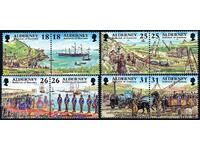 Guernsey Alderney 1997 - MNH locomotive ships