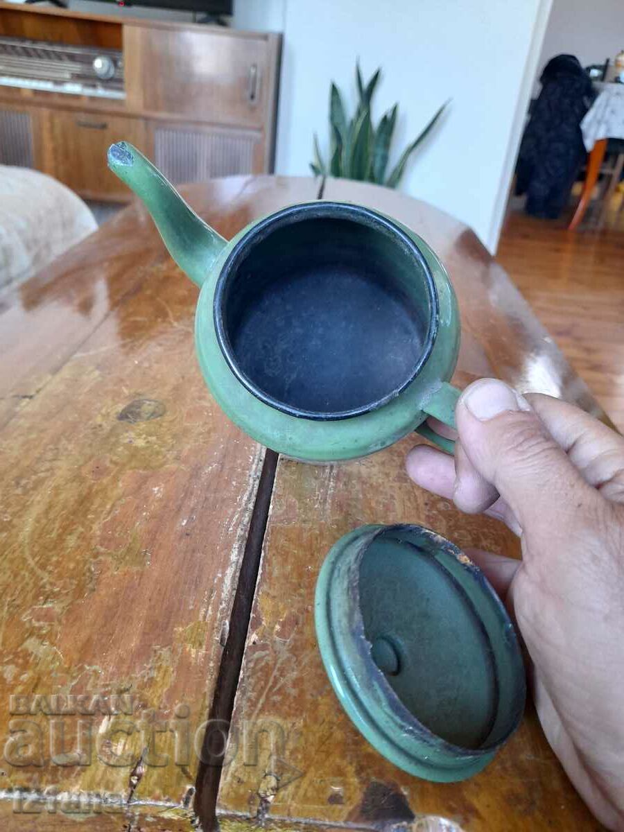 Ceainic vechi emailat - 5