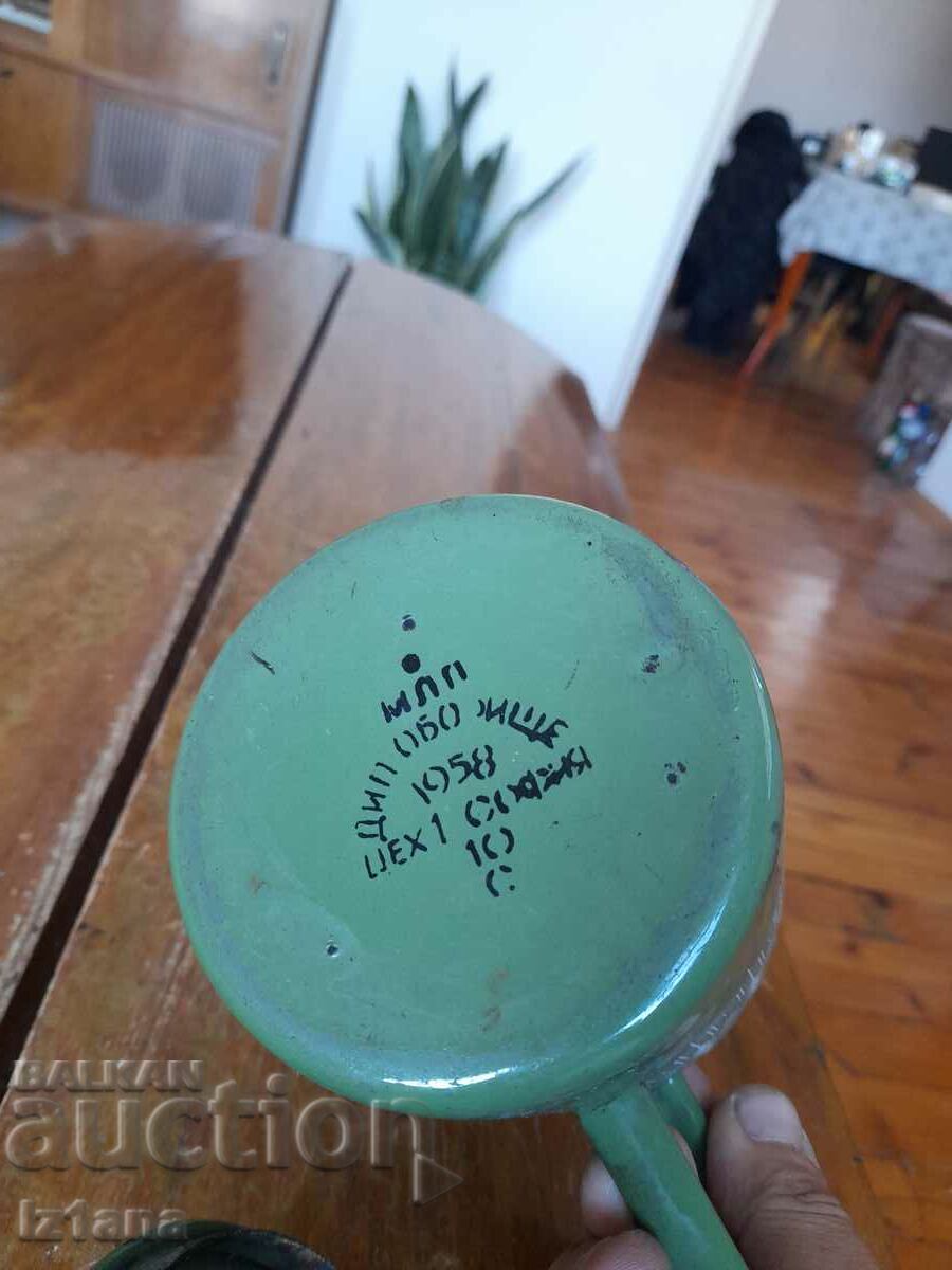 Ceainic vechi emailat - 6