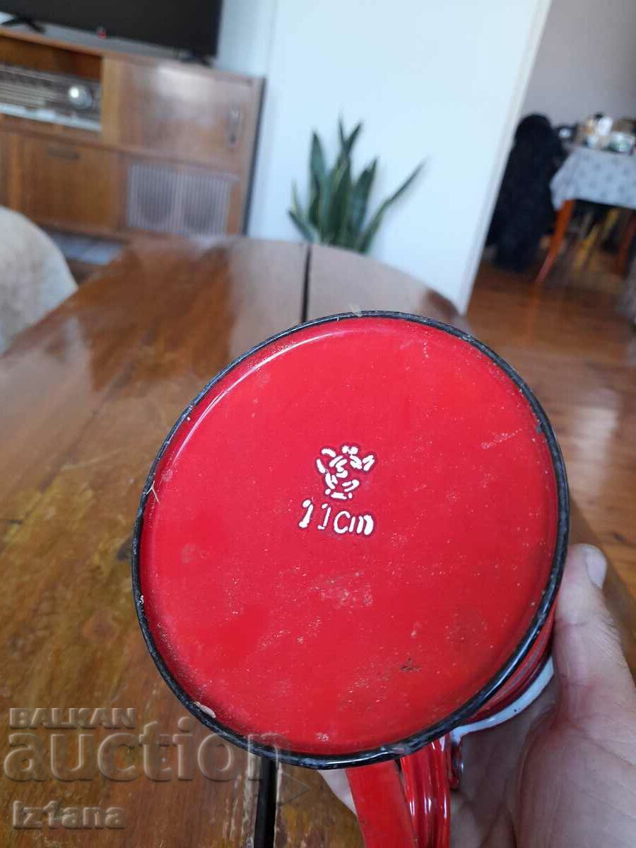 Old enamel teapot - 6 Old enamel teapot - 6