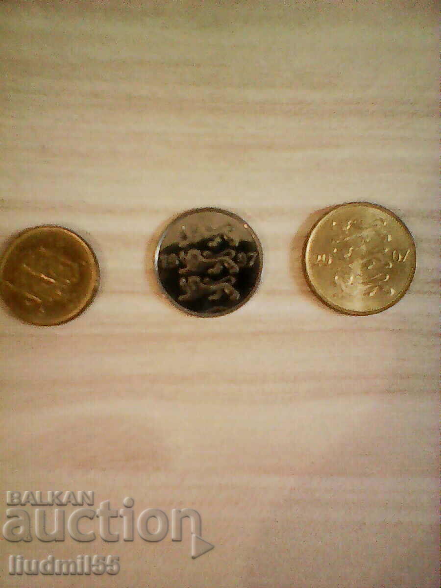 ESTONIA - 10 20 50 CENTS with price € 0.50 | 0.98 BGN