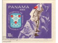 1968. Panama. Winter Olympic Games - Grenoble. CURIOSITY!