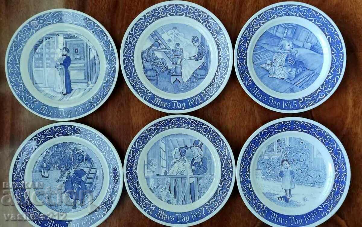 Porcelain plates! Sweden