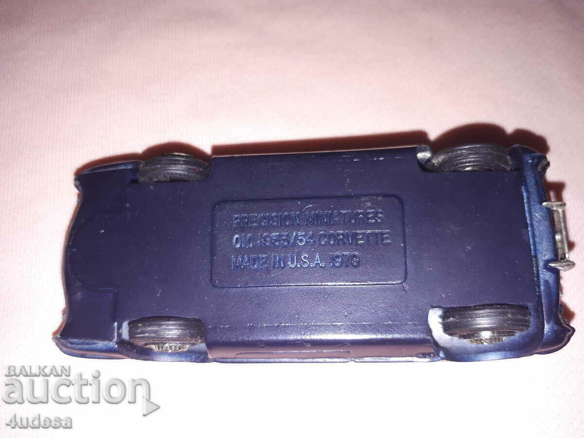Mașină din metal Chevrolet Corvette - Corvette Fabricată în SUA 1979 - 6