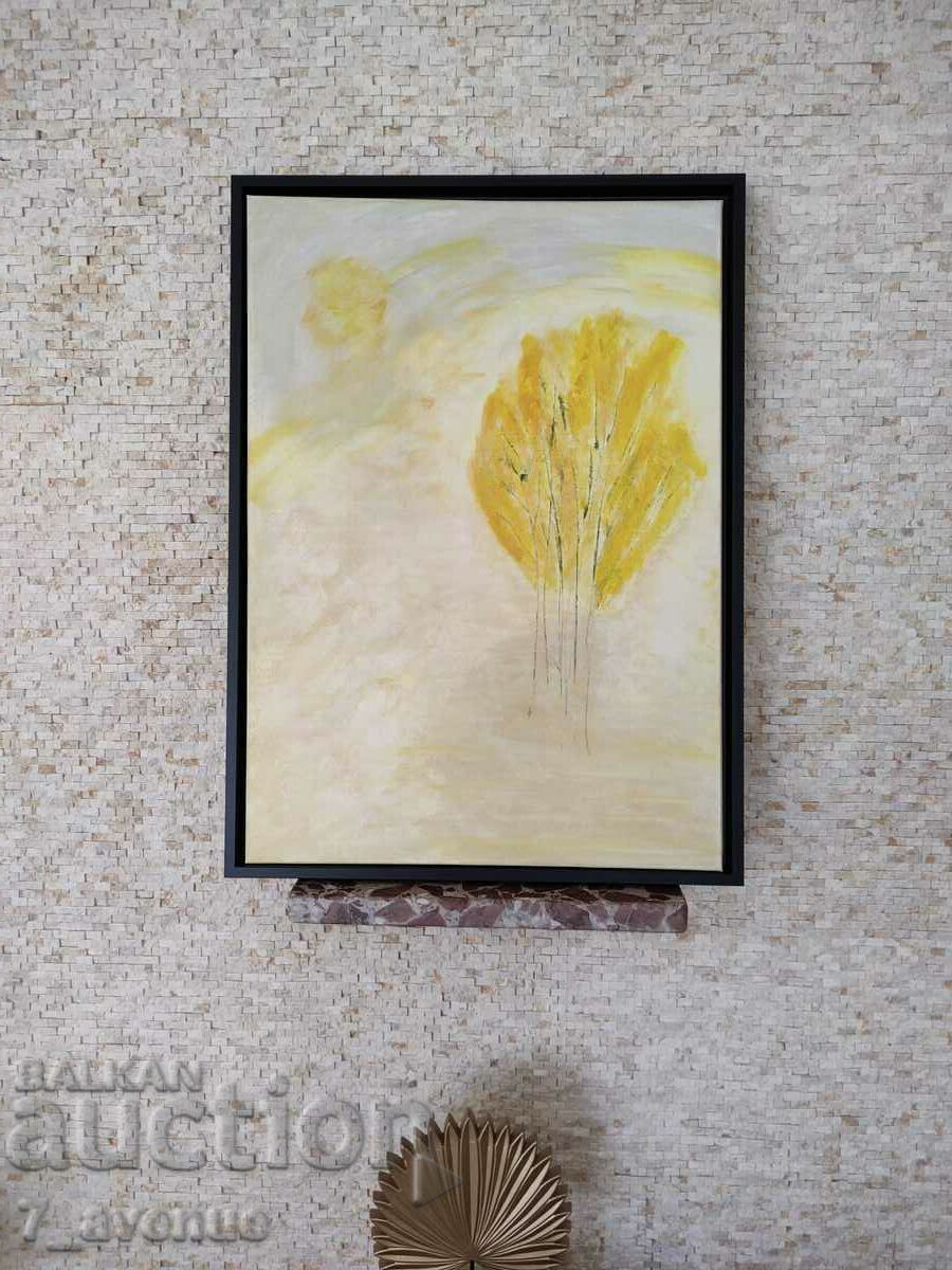 Original painting acrylic on canvas, 50/70 cm, "At dawn" Original painting acrylic on canvas, 50/70 cm, "At dawn"