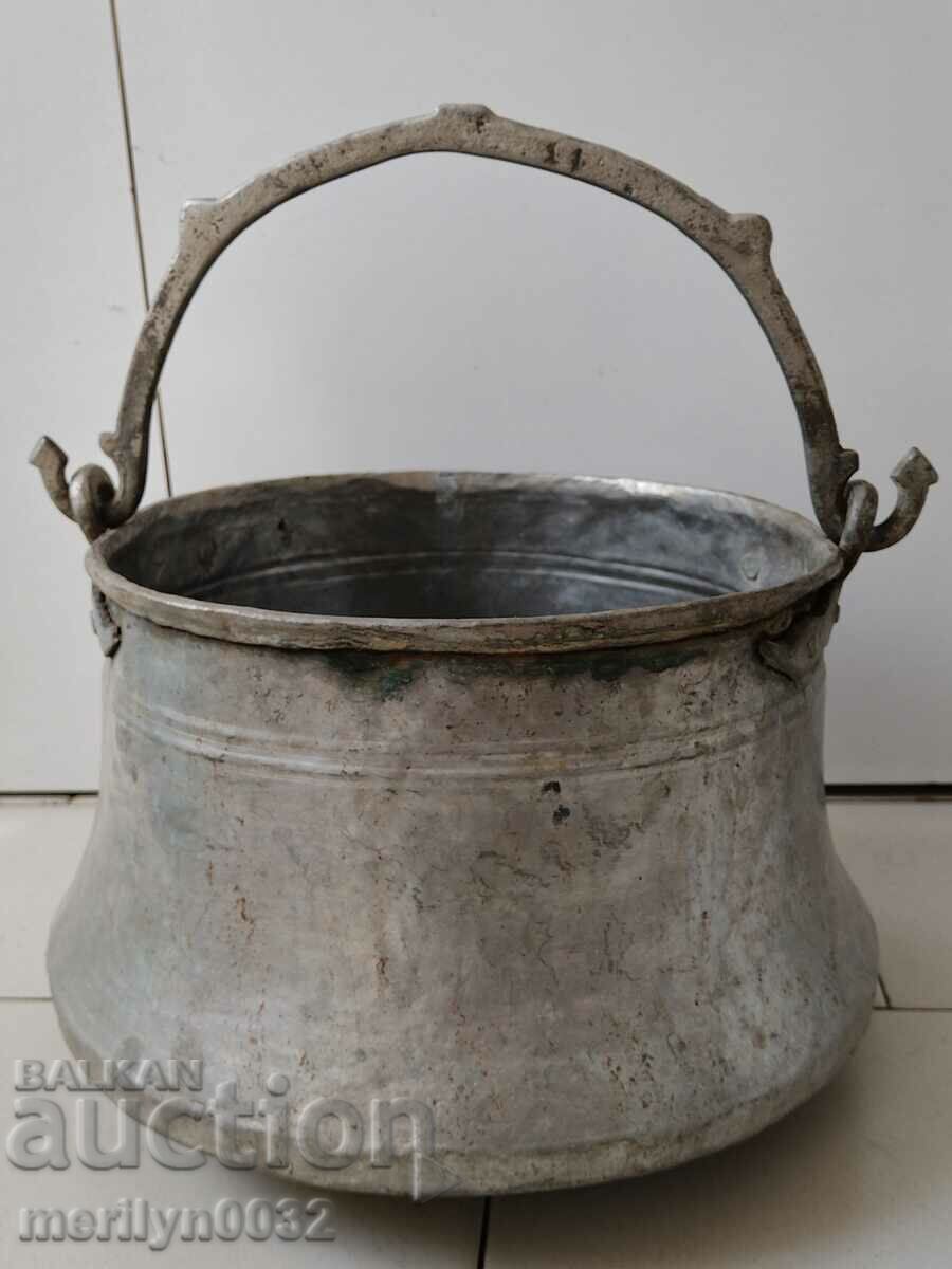 Cazan conservat, cupru, încălzitor de apă, vas din cupru