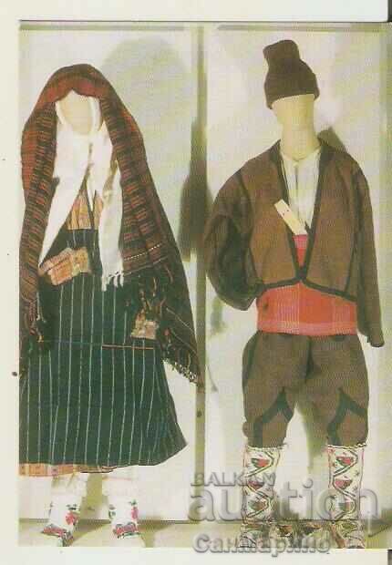 Card Bulgaria Pazardzhik Historical Museum Costumes 1*