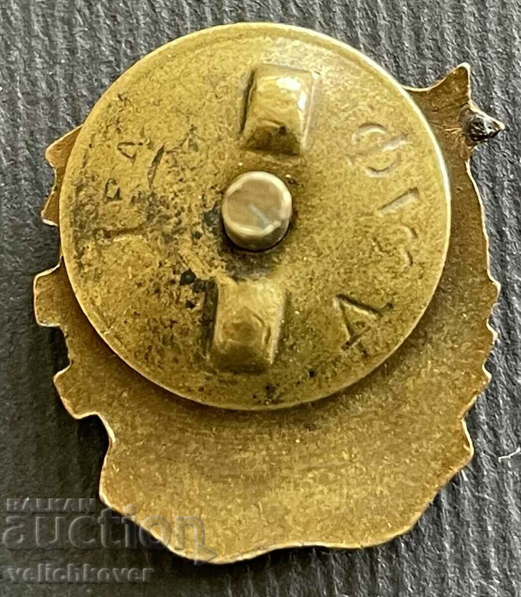 37940 Bulgaria sign SNM Union of the People's Youth enamel screw with price 15.00 BGN | € 7.67 37940 Bulgaria sign SNM Union of the People's Youth enamel screw with price 15.00 BGN | € 7.67