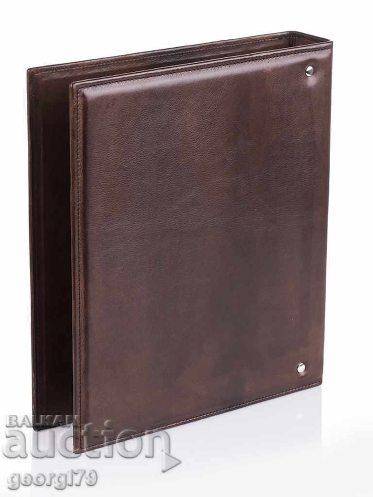 Delivery of Luxury folder natural leather French Empire Delivery of Luxury folder natural leather French Empire