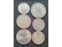 Silver coins Austria and Germany