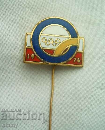 Olympic Badge - 1974, Enamel