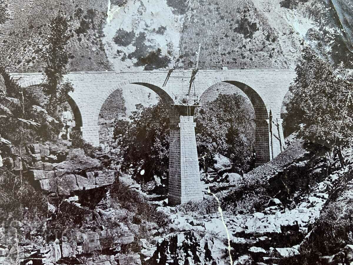 Bridge construction Principality of Bulgaria Photographer Georg Volz with price 100.00 BGN | € 51.13 Bridge construction Principality of Bulgaria Photographer Georg Volz with price 100.00 BGN | € 51.13