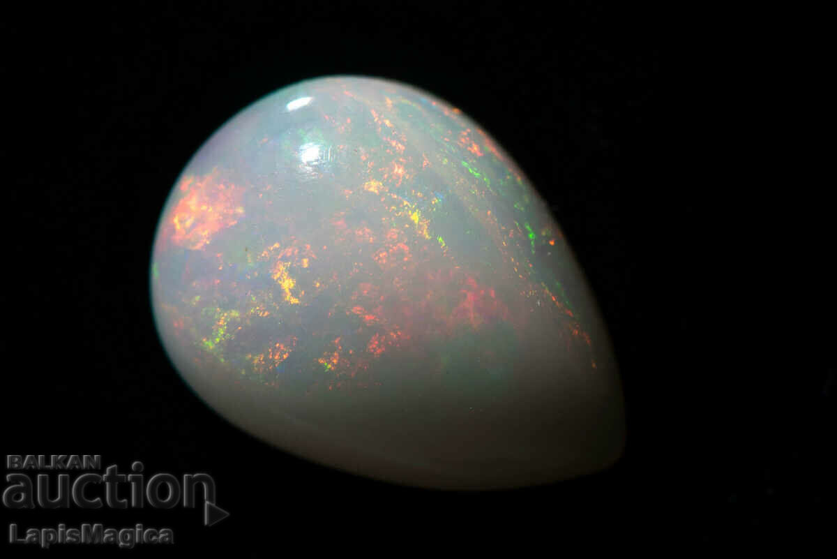 Ethiopian Opal 3.57ct Teardrop Cabochon with price 65.00 BGN | € 33.23 Ethiopian Opal 3.57ct Teardrop Cabochon with price 65.00 BGN | € 33.23