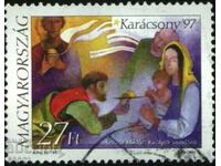 Stamped Christmas 1997 from Hungary