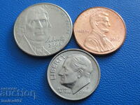 USA - Coins (3 pieces)