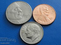 USA - Coins (3 pieces) 1