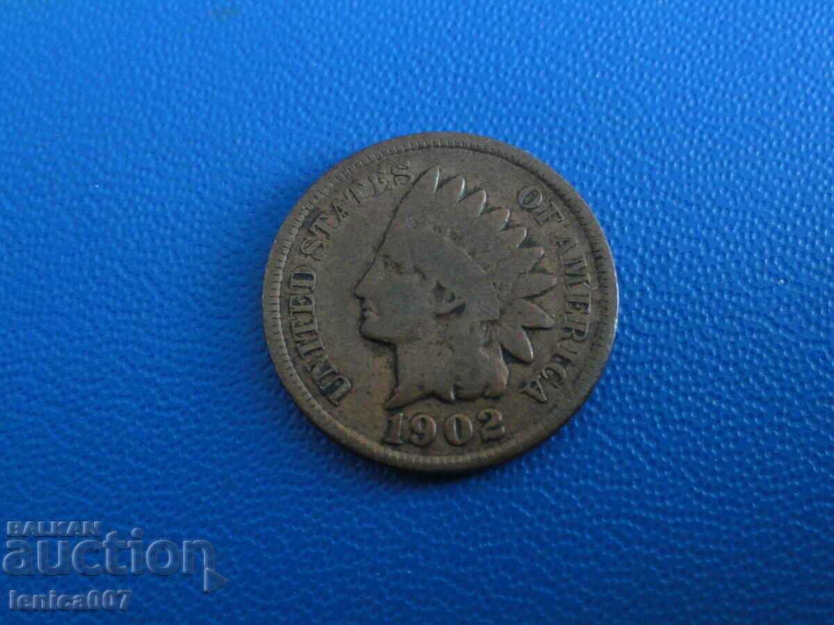 Auction USA 1902 - 1 cent Auction USA 1902 - 1 cent