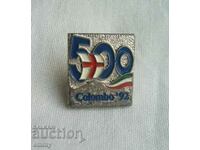 Badge Italy - 500 years of Columbus, 1992