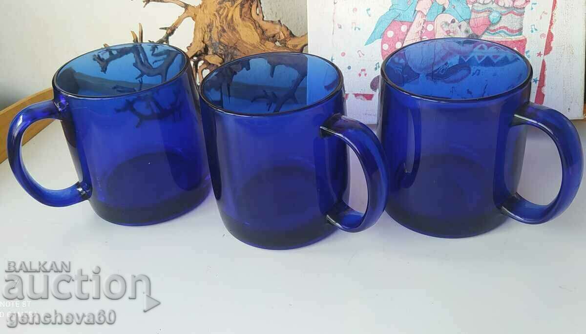 Cobalt blue tea cups - FRANSE with price 15.00 BGN | € 7.67 Cobalt blue tea cups - FRANSE with price 15.00 BGN | € 7.67