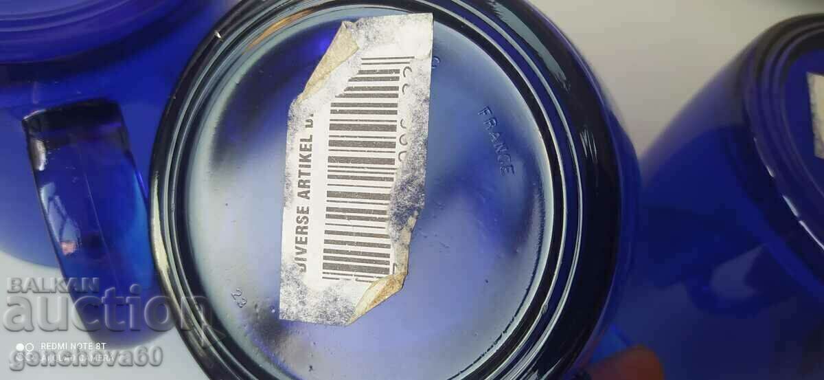 Delivery of Cobalt blue tea cups - FRANSE Delivery of Cobalt blue tea cups - FRANSE