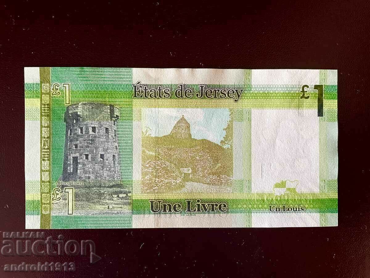 JERSEY - 1 POUND 2010-18, P-32, UNC with price 7.98 BGN | € 4.08 JERSEY - 1 POUND 2010-18, P-32, UNC with price 7.98 BGN | € 4.08