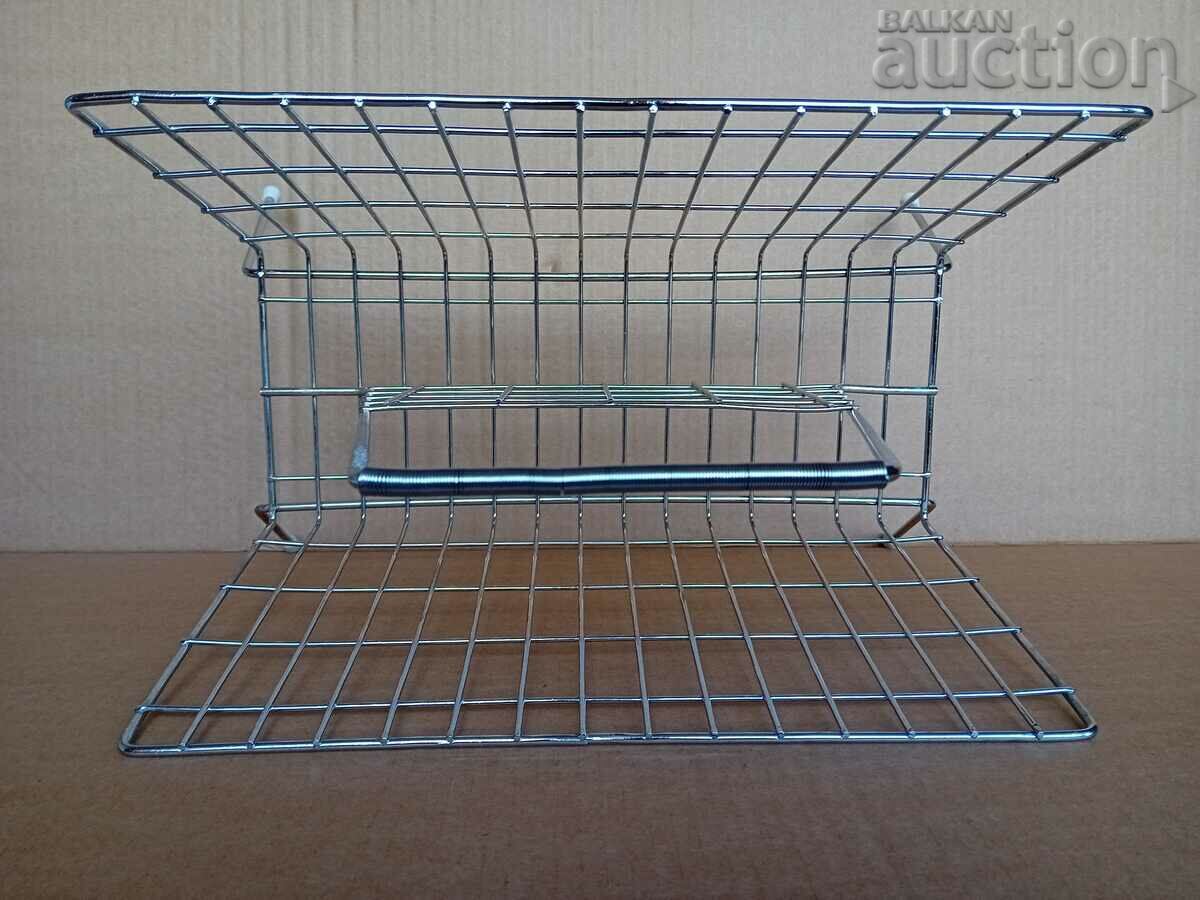 ρετρό vintage ράφι εφημερίδων και περιοδικών 70s χρώμιο - 5 ρετρό vintage ράφι εφημερίδων και περιοδικών 70s χρώμιο - 5