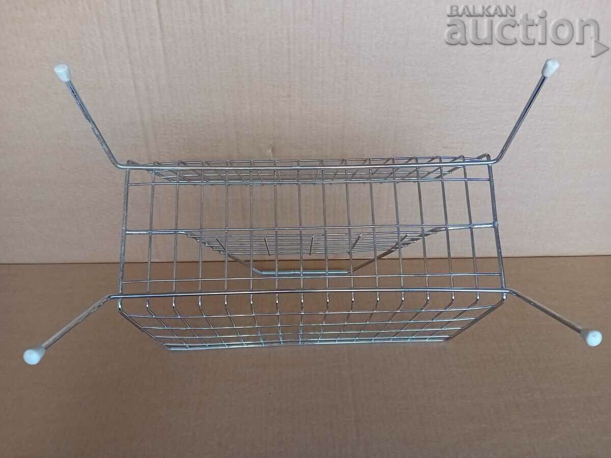 ρετρό vintage ράφι εφημερίδων και περιοδικών 70s χρώμιο - 6 ρετρό vintage ράφι εφημερίδων και περιοδικών 70s χρώμιο - 6