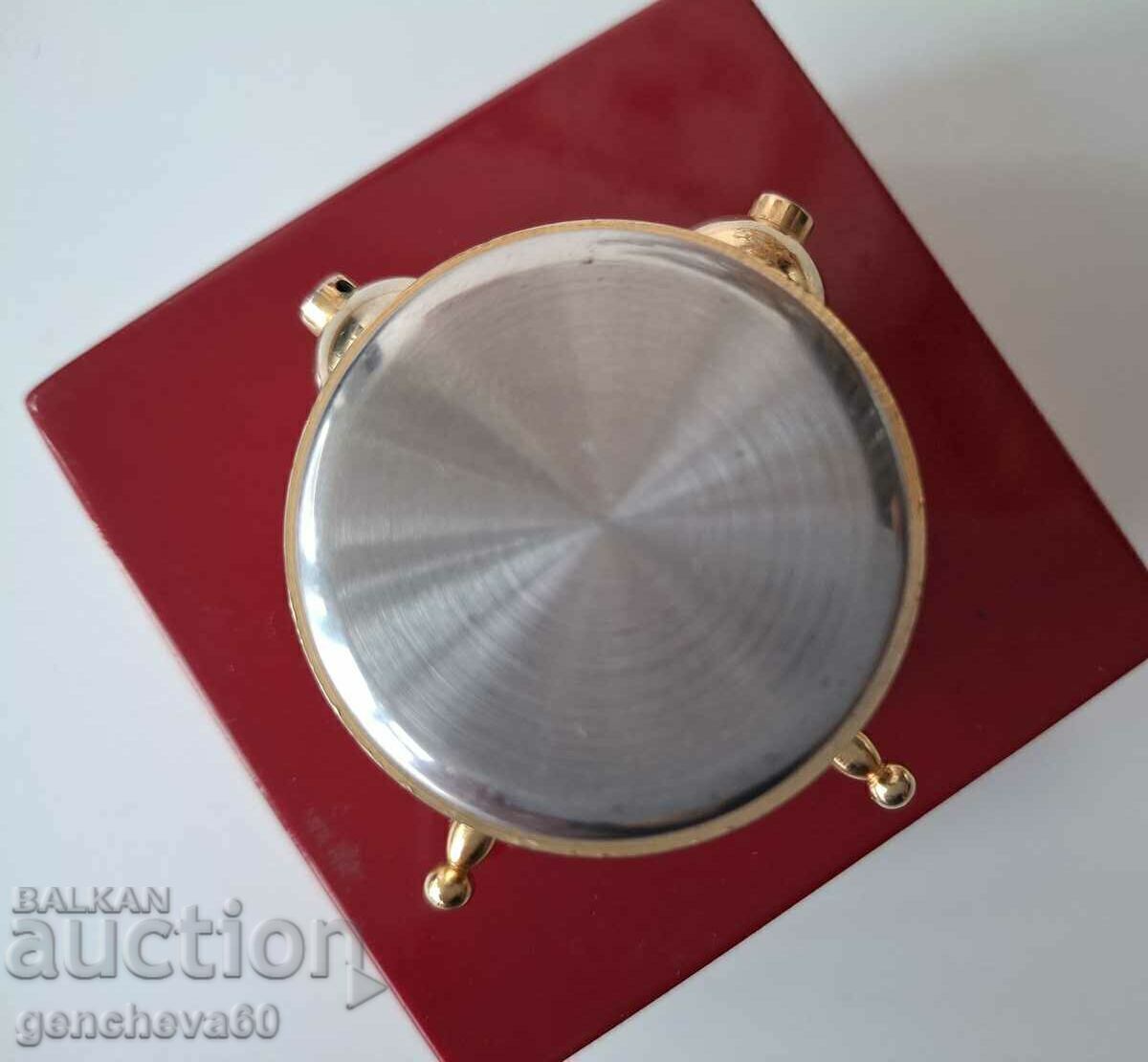 UNIQUE!!! Mechanical mini alarm clock for collection - 5 UNIQUE!!! Mechanical mini alarm clock for collection - 5