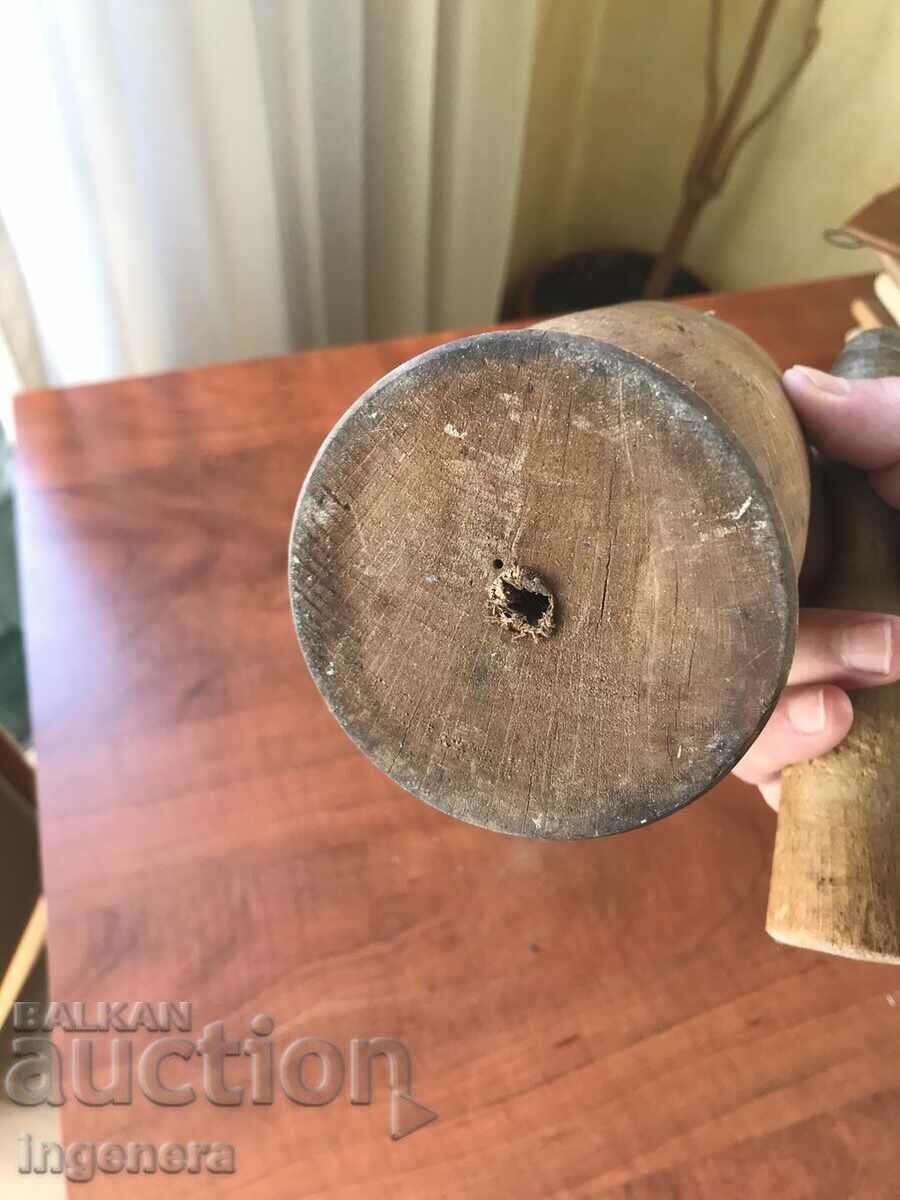 MORTARE MORTARE LEMN BLOCAT ANTIC ETNIC - 5 MORTARE MORTARE LEMN BLOCAT ANTIC ETNIC - 5