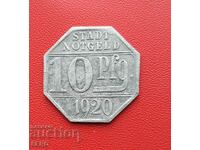 Germany-Baden-Württemberg-Crailsheim-10 Pfennig 1920