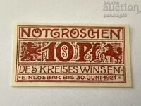 Germany notgeld 10 pfennig 1921 year Winsen