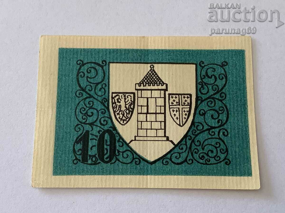 Γερμανία notgeld 10 pfennig 1920 έτος με τιμή 2.90 BGN | € 1.48 Γερμανία notgeld 10 pfennig 1920 έτος με τιμή 2.90 BGN | € 1.48