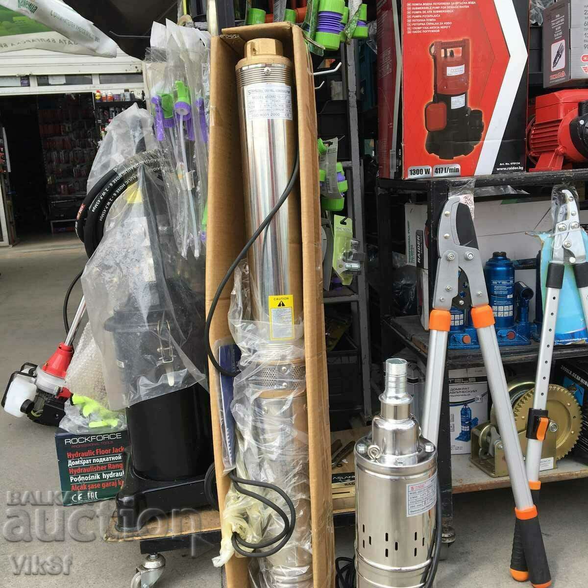 Submersible Turbine Pump StahlMayer 4SDM2/12-1.5'' with price 190.50 BGN | € 97.40 Submersible Turbine Pump StahlMayer 4SDM2/12-1.5'' with price 190.50 BGN | € 97.40