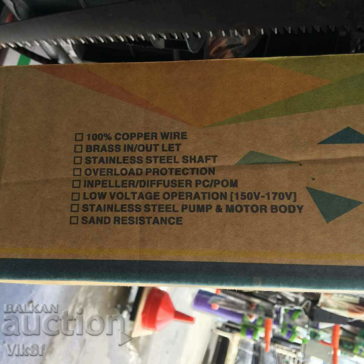 Auction Submersible Turbine Pump StahlMayer 4SDM2/12-1.5'' Auction Submersible Turbine Pump StahlMayer 4SDM2/12-1.5''