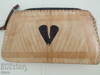 Genuine leather wallet from West Africa