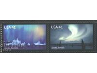 Pure stamps Aurora (Northern) 2007 from USA