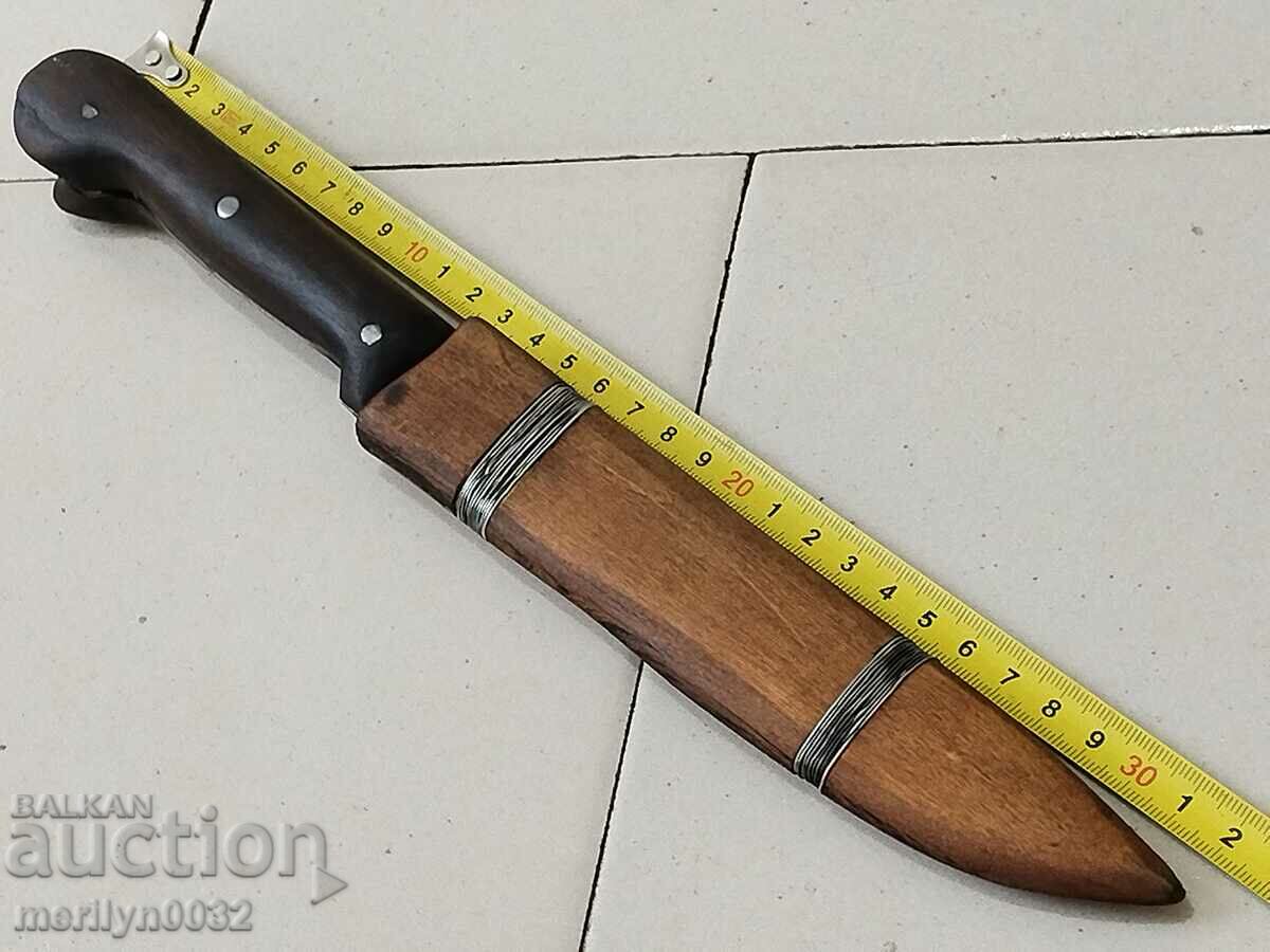 Delivery of Old hand-forged knife chereni buffalo horn karakulak blade Delivery of Old hand-forged knife chereni buffalo horn karakulak blade