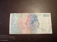 100 kroner Sweden Bee