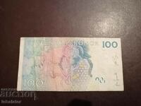 100 kroner Sweden Bee