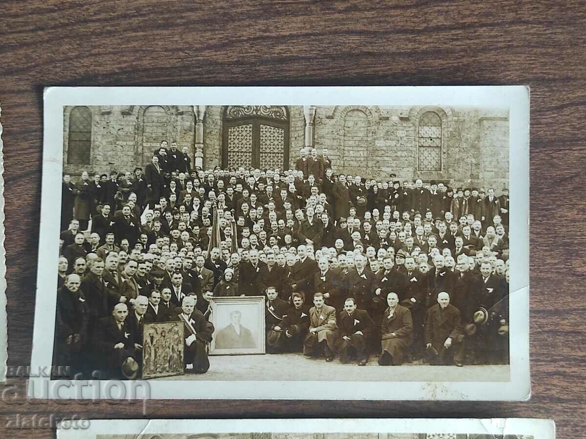 Lot of 4 Old photos - "The Three Saints", the 100th anniversary - 5 Lot of 4 Old photos - "The Three Saints", the 100th anniversary - 5