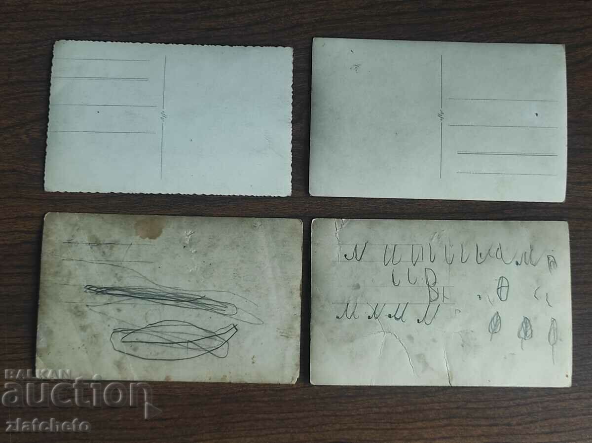 Lot of 4 Old photos - "The Three Saints", the 100th anniversary - 7 Lot of 4 Old photos - "The Three Saints", the 100th anniversary - 7