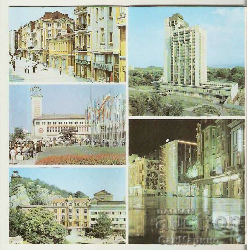 Auction  Card Bulgaria Plovdiv Album with views