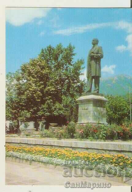 Card Bulgaria Sopot Monument to Ivan Vazov 2*