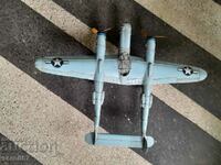 Art Metal tin plane- bomber, toy