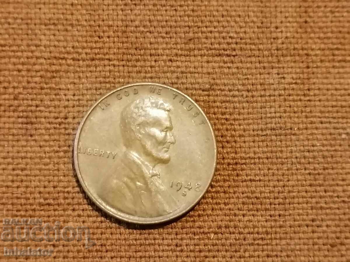 1948 S 1 Cent USA