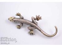 Brooch, lizard