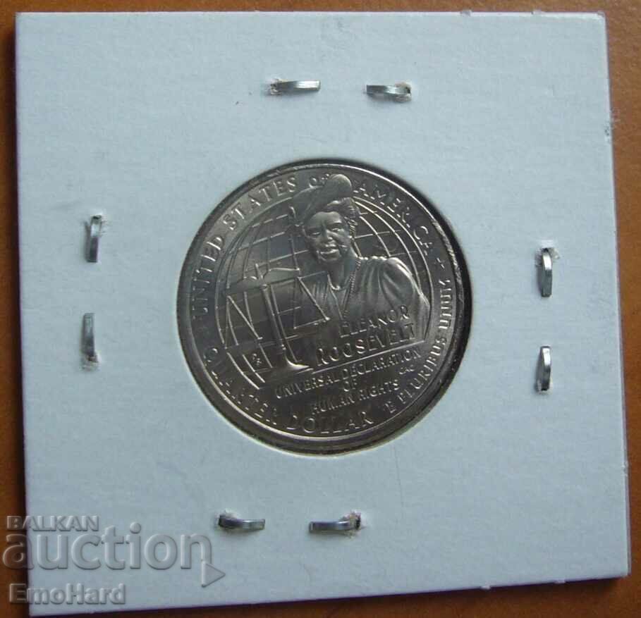 USA Prominent American Women 1/4 Dollar 2023 Eleanor Roosevelt P